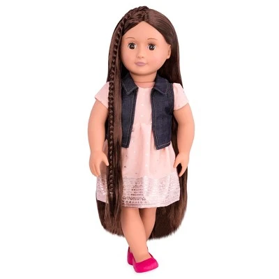 Our Generation Kaelyn with Style Book 18" Hair Play Doll 3 Our Generation Kaelyn with Style Book 18" Hair Play Doll