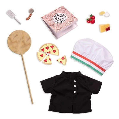 Our Generation Posable 18" Pizza Chef Doll with Storybook - Francesca 6 Our Generation Posable 18" Pizza Chef Doll with Storybook - Francesca - Image 4