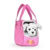 Our Generation Hop In Dog Carrier & Pet Plush Puppy Dalmatian for 18" Dolls