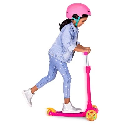 Our Generation By My Side Scooter with Light-up Wheels and 18" Doll Carrier 2 Our Generation By My Side Scooter with Light-up Wheels and 18" Doll Carrier - Image 2