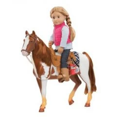 Our Generation Pinto Horse Accessory set for 20" Dolls -Our Generation Sales Shop unnamed file 133