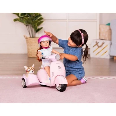 Our Generation Ride Along Scooter Vehicle Accessory Set for 18" Dolls 3 Our Generation Ride Along Scooter Vehicle Accessory Set for 18" Dolls