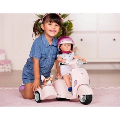 Our Generation Ride Along Scooter Vehicle Accessory Set for 18" Dolls 4 Our Generation Ride Along Scooter Vehicle Accessory Set for 18" Dolls - Image 2