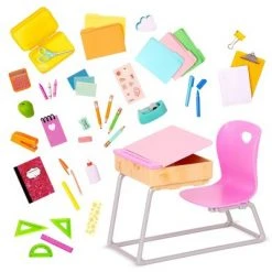 Our Generation Flying Colors School Desk & Supplies Accessory Set for 18" Dolls 9 Our Generation Flying Colors School Desk & Supplies Accessory Set for 18" Dolls -Our Generation Sales Shop unnamed file 174
