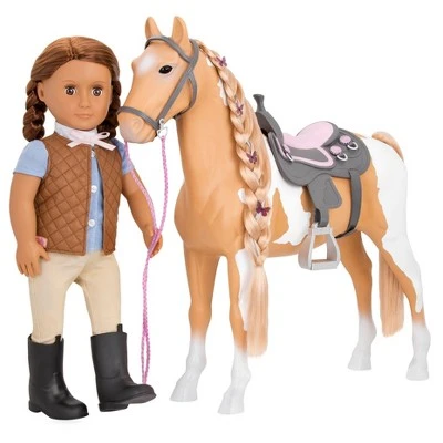 Our Generation From Hair to There Palomino Paint Horse Accessory Set for 18" Dolls 4 Our Generation From Hair to There Palomino Paint Horse Accessory Set for 18" Dolls - Image 2
