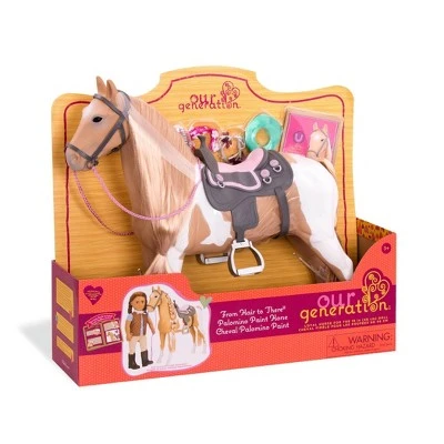 Our Generation From Hair to There Palomino Paint Horse Accessory Set for 18" Dolls 6 Our Generation From Hair to There Palomino Paint Horse Accessory Set for 18" Dolls - Image 4
