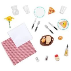 Our Generation Dining Table & Chairs Furniture Set with Play Food for 18" Dolls - Pizza With You -Our Generation Sales Shop unnamed file 235