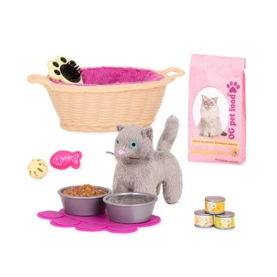 Our Generation Cat Pet Plush Care Accessory Set for 18" Dolls 3 Our Generation Cat Pet Plush Care Accessory Set for 18" Dolls