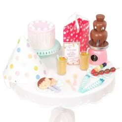 Our Generation Party Time Birthday Sweets Table Accessory Set for 18" Dolls 9 Our Generation Party Time Birthday Sweets Table Accessory Set for 18" Dolls -Our Generation Sales Shop unnamed file 333