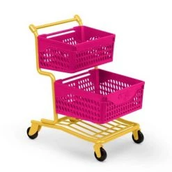 Our Generation Grocery Day Shopping Cart Pink & Yellow Accessory Set for 18" Dolls -Our Generation Sales Shop unnamed file 414