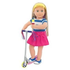 Our Generation Cute to Scoot with Scooter Accessory Fashion Outfit for 18" Dolls