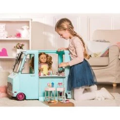 Our Generation Sweet Stop Ice Cream Truck with Electronics for 18" Dolls - Light Blue -Our Generation Sales Shop unnamed file 678