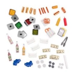 Our Generation Hot Dog Cart Accessory with Play Food for 18" Dolls - Retro Collection -Our Generation Sales Shop unnamed file 729