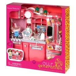 Our Generation Gourmet Kitchen Accessory Set - Pink -Our Generation Sales Shop unnamed file 752