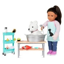 Our Generation Pet Grooming Salon Accessory Set for 18" Dolls