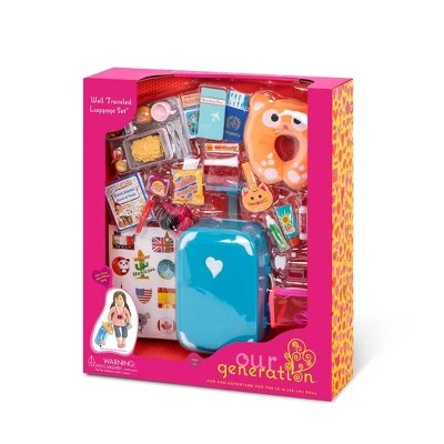 Our Generation Well Traveled Luggage Accessory Set 4 Our Generation Well Traveled Luggage Accessory Set - Image 2