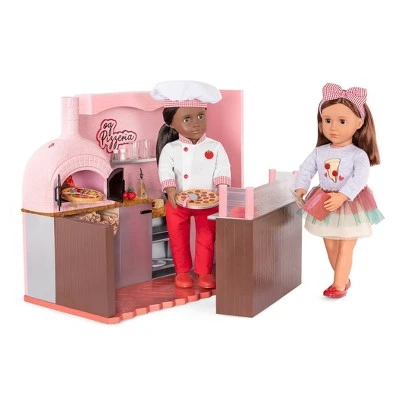 Our Generation Easy Cheesy Pizzeria Restaurant Accessory Playset for 18" Dolls 2 Our Generation Easy Cheesy Pizzeria Restaurant Accessory Playset for 18" Dolls