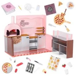 Our Generation Easy Cheesy Pizzeria Restaurant Accessory Playset for 18" Dolls 18 Our Generation Easy Cheesy Pizzeria Restaurant Accessory Playset for 18" Dolls -Our Generation Sales Shop unnamed file 823