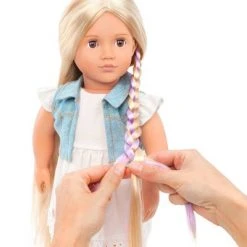 Our Generation Phoebe with Hair Clips & Styling Book 18" Hair Grow Doll -Our Generation Sales Shop unnamed file 860