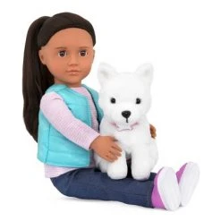 Our Generation Cassie and Pet Samoyed 18" Doll & Pet Plush Dog Set 8 Our Generation Cassie and Pet Samoyed 18" Doll & Pet Plush Dog Set -Our Generation Sales Shop unnamed file 886