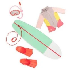Our Generation Coral with Storybook & Accessories 18" Posable Surfer Doll -Our Generation Sales Shop unnamed file 990